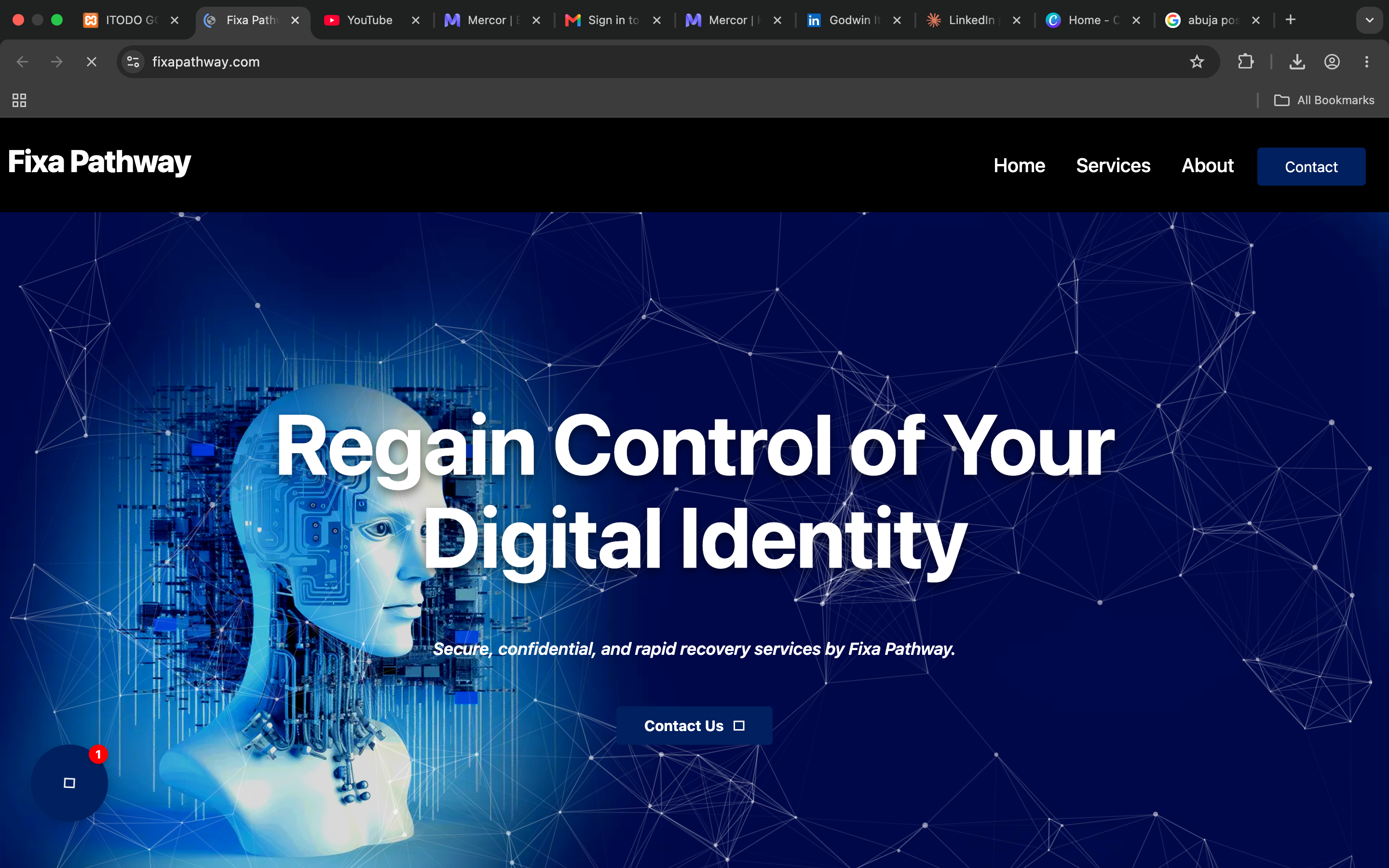 Fixa Pathway Website